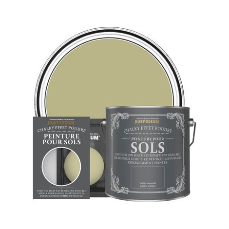 Peinture pour Sols Chalky - Vert Sauge (1/3)