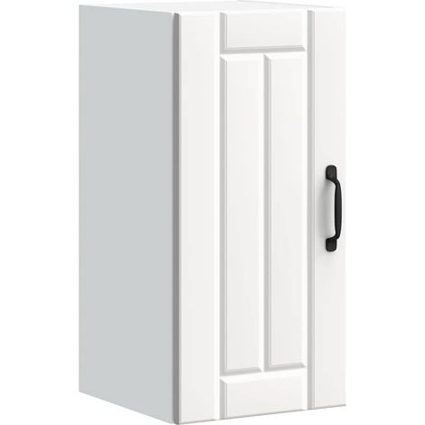 Kitchen Wall Cabinet Lucca White Engineered Wood vidaXL