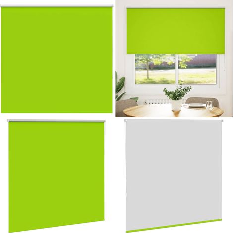 vidaXL Verdunkelungsrollo Grün 155x150cm Stoffbreite 151,6cm Polyester (1/5)