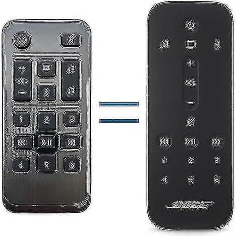Ecleanfy - Télécommande de remplacement pour barre de son Bose 500/700 - Performances infrarouges améliorées - Compatibilité parfaite (1/4)