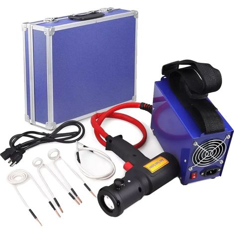 Chauffage par induction, puissance de 1500W, température maximale de 800℃, construction en acier, compatible avec les écrous et les boulons, design léger (1/5)