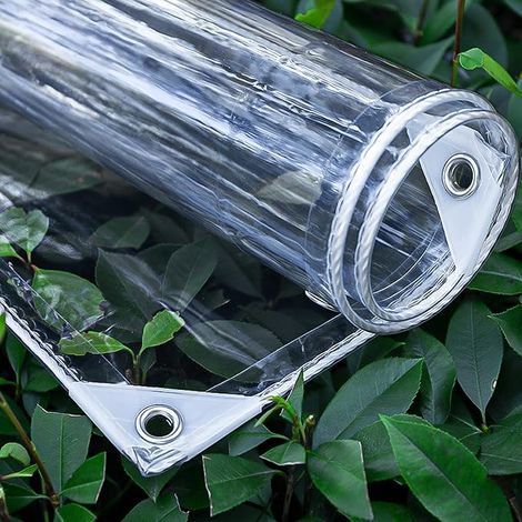 650 g/m², transparent, windproof, foldable, durable, tarpaulin (1/5)