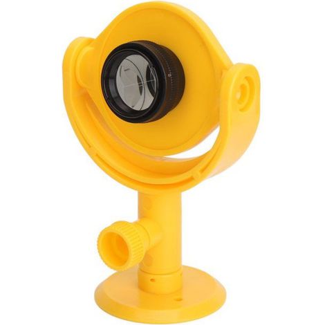 Réflecteur pour station totale, prisme en verre optique haute précision, accessoire de bricolage, fixation incluse, idéal pour mesures topographiques et chantiers (1/5)