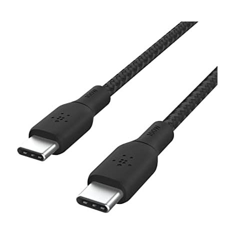 Belkin braided USB-C/USB-C Cable 100W 3m black CAB014bt3MBK (1/5)