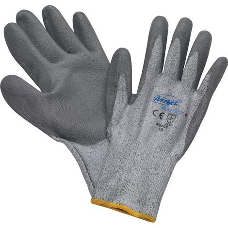 Guanti antitaglio Ninja taglia 9 grigio EN 388 PSA II 12 PA (Per 12)