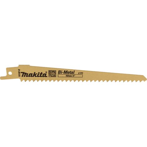 Lames scie sabre Makita BiM B-05175-2 152 mm 2 unités