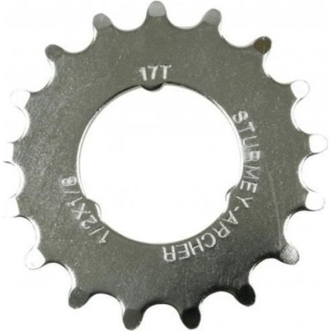 Engrenage - 17 Dents - Acier - Diamètre Intérieur 35 Mm - Épaisseur 3,5 Mm - Pour Vélo De Ville - Type Pignon Plat - 1 Pièce