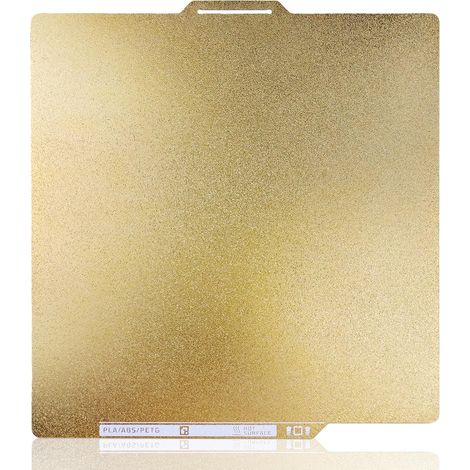 Piano di stampa in PEI a doppia faccia 257×257 mm compatibile con stampante 3D Bambulab A1/X1/X1C/X1E/P1P/P1S/P2S – Superficie testurizzata, elevata adesione, fissaggio magnetico a molla. (1/5)