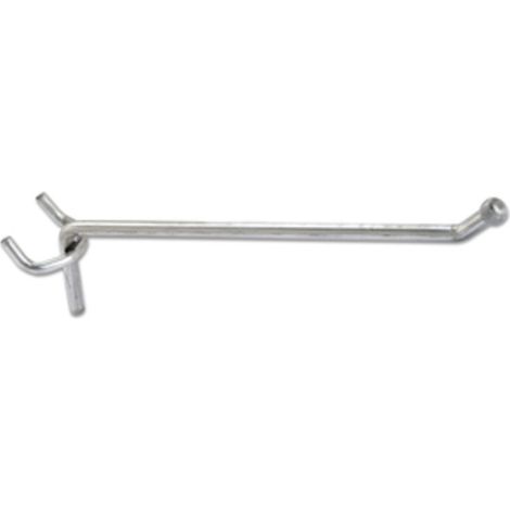 BL GANCIO PER PANNELLI FORATI FIG 9 DA 15 CM   5 PZ- 4,0 blister