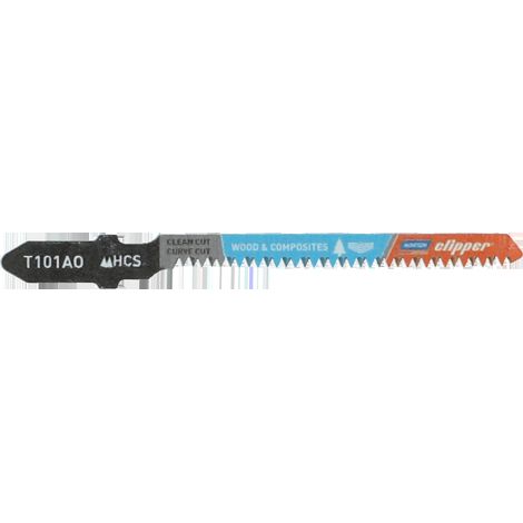 Stichsägeblatt Norton t101ao glatte schräge Schnitte 16,6 cm