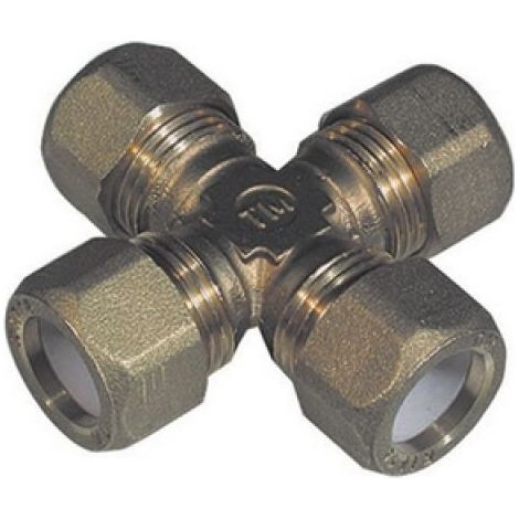 CROCE CON 4 DADI PER RAME CON OGIVA TEFLON TIEMME 1/2 x 14