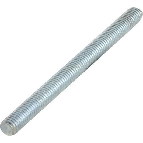 Tige Filetée - 20 mm x 1000 mm - Classe De Résistance 4.8 - Filetage Métrique - Zincé