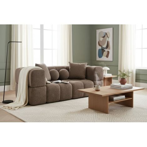 Sofa Designersofa VEGA 2-Sitzer in Stoff Egon Braun