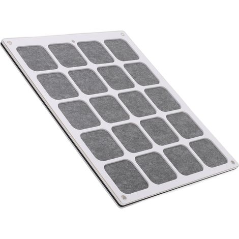 Coffret de présentation pour médailles, couvercle magnétique transparent, coussinet en feutre, anti-poussière, boîte de rangement pour collection d'épinglettes (1/5)