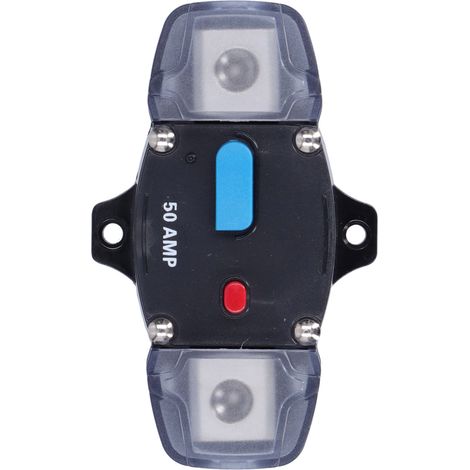 Disjoncteur automatique réarmable 50A protection surcharge pour voiture bateau yacht camping-car système audio vidéo (1/5)