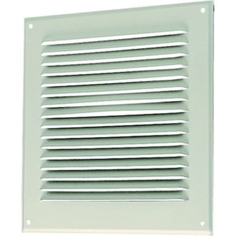 Grille à auvent 250 x 250 mm avec GAM blanc 11001014