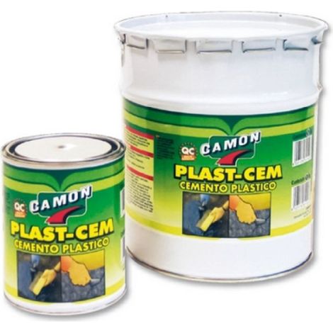 CEMENTO PLASTICO &quotPLAST-CEM&quot  PER RIPARAZIONI  NERO 1 Kg