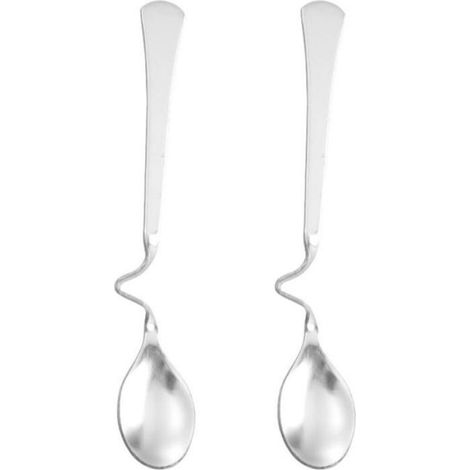 Cuillère À Miel - Acier Inoxydable 18/10 - Pour Miel Confiture Sirop - Lot De 2 (1/4)