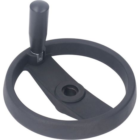 Volant à main en plastique à forte isolation Standard, 200x18mm, pour tour, fraiseuse, rectifieuse (1/5)