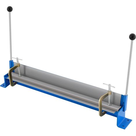 Sheet Metal Bender 760mm Manual Pipe Folder Metal Sheet Metal Bending Folding Machine Bender Tool 0-90°Manual Sheet Metal Bending Machine Suitable for 1.2mm Thickness Steel Sheet
