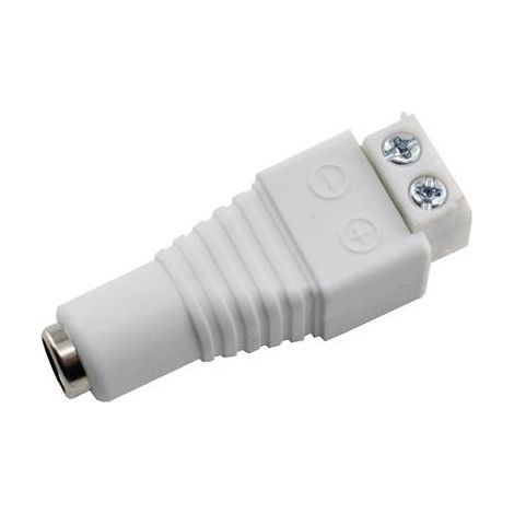 TRU COMPONENTS DC14-F-WT Connecteur basse tension femelle, droit 5.5 mm 2.1 mm 1 pc(s) C786831 (1/2)