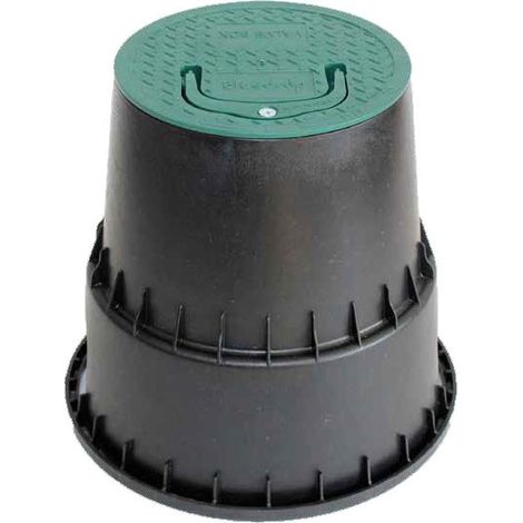 Arqueta Circular BD-15 con Tirador Bluedrop BD0200 - Ø 15 cm en Tapa y Ø 24 cm en Base  Oferta exclusiva