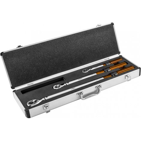 Satz doppelseitiger Drehmomentschlüssel 1/4'', 3/8'', 1/2'' - T N08-845 (1/5)