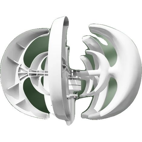 Générateur d'éolienne 1000W, axe vertical, énergie gratuite, forte puissance de sortie et design étanche pour la maison, contrôleur Mppt gratuit, 12V, 1000W, Contrôleur Mppt Gratuit-a, 1000W-d, 12V-b (1/5)