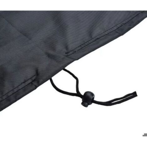 Housse chaise jardin imperméable Oxford 210D, 65x65x80/120 cm, protection chaises empilables, couverture extérieure (1/5)