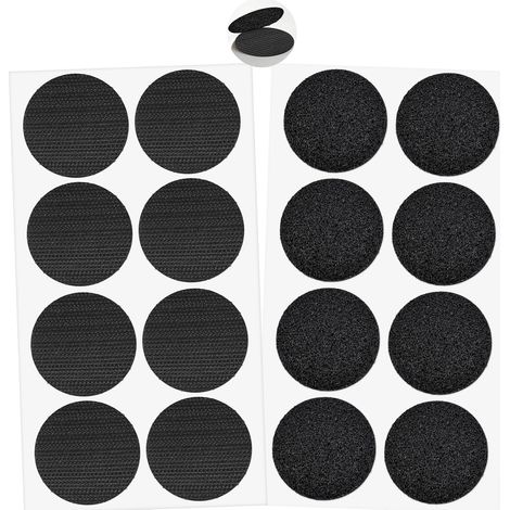 Pastilles adhésives double face, fixation forte sans perçage, pour mur, verre, bois et plastique, transparentes, résistantes, bricolage - 16 pièces (1/5)