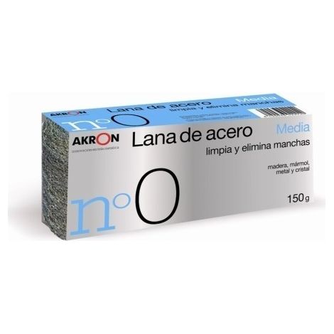 Lana Acero Akron Media Bobina 150 Gr N 0 Barlesa