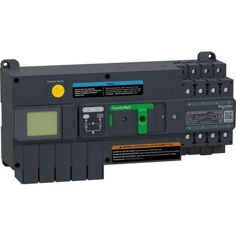 Inverseur de sources TransferPacT Active TA100 40A 4P LCD - TA10D4L0404TPE