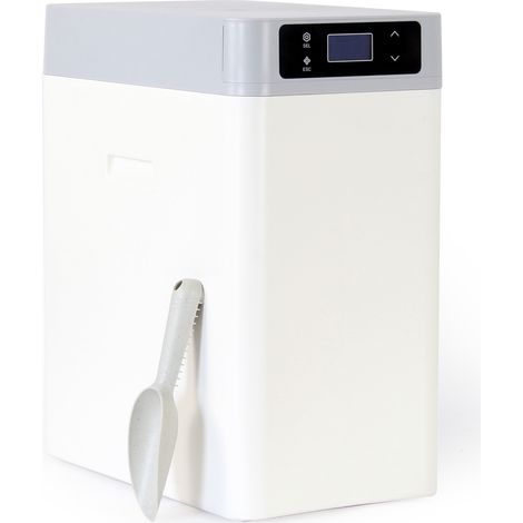 Wiltec – Adoucisseur d'eau 1800 l/h – Réservoir de résine 16 L – Échangeur d'ions – Débit 1-1,5 bars – Détartrant pour eau dure - SOFT-HT1B