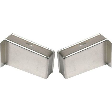 BL GUSCIO COPERTURA METALLO DX SX CR/SAT 2 PZ