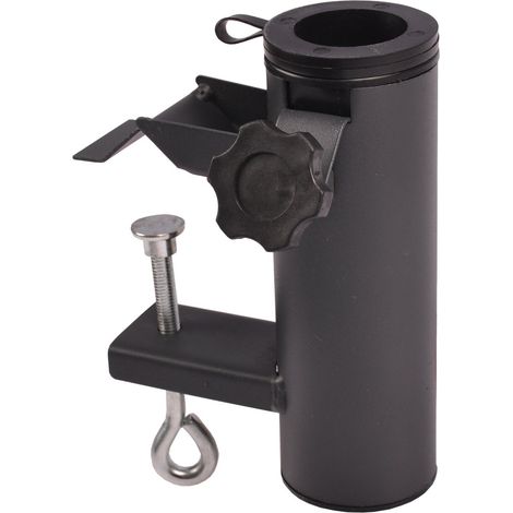Schirmhalter für Balkon-Geländer Sonnenschirmhalter Balkonklammer Schirmständer