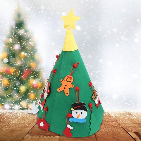 Schöne Weihnachtsdekoration zum Aufhängen – Weihnachtsschmuck-Bastelidee (1/5)