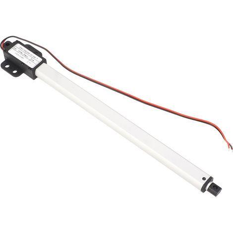 Elektrischer Mini-Linearantrieb, 200 mm Hub, 70 N Kraft, 24 V Gleichstromversorgung, 8 mm/s Geschwindigkeit, mit Flügeln, für Sofa, Roboter, Fernseher, Schreibtisch, Schrank oder Fenster. (1/5)