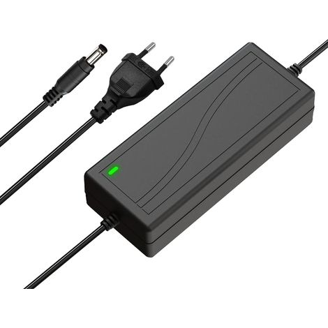 Adaptateur d'alimentation 12V 5A français, CA 100-240V 5060HZ. Alimentation DC 12V 5A 60W, utilisée pour l'affichage à bande LED, l'amplificateur, le système de caméra, la télévision (1/5)