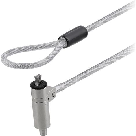 TNB Cable antirrobo para muesca WEDGE (version compatible master) - gris