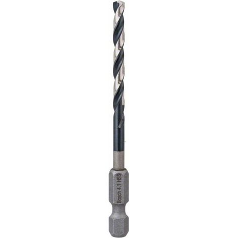 HSS Spiralbohrer mit Sechskantschaft. 4.1 x 43 x 83 mm. 1er-Pack (1/4)