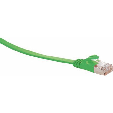 RJ45 Patchkabel U/UTP, m. CAT.7 Rohkabel, 3 m, grün