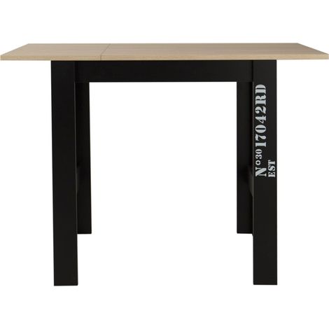 TAVOLO DA CUCINA ESTENSIBILE STILE INDUSTRIALE ROXY