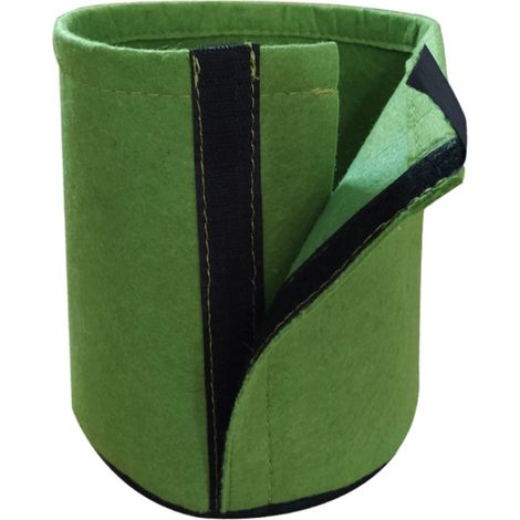 Pflanzbeutel aus Filz - [Ihre Marke] - 16×20cm/21×22cm - Wiederverwendbarer Pflanzbeutel für drinnen und draußen (1 Stück) (1/5)