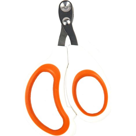 Coupe Griffes Chat Professionnels Facile d'utilisation Super Simple et Pratique à Utiliser,COUPE AVEC PRÉCISION, Très bon coupe griffes pour les chats,Simple à Utiliser pour un Novice-orange