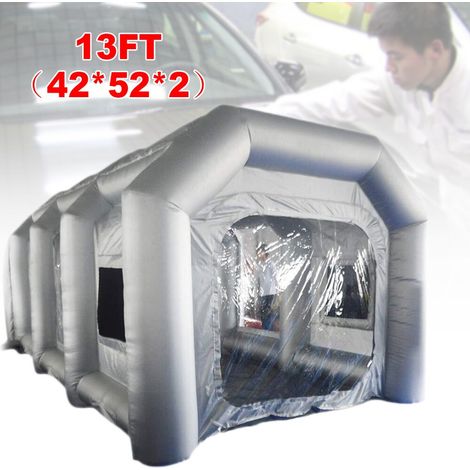 Tente de cabine de pulvérisation gonflable pliable Tente de cabine de pulvérisation Tente de camping Cabine de pulvérisation gonflable portable (1/5)