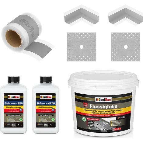 Dichtset 206G Liquid Foil 12kg 10m Cinta 2x Esquinas 2x Puños (1/5)