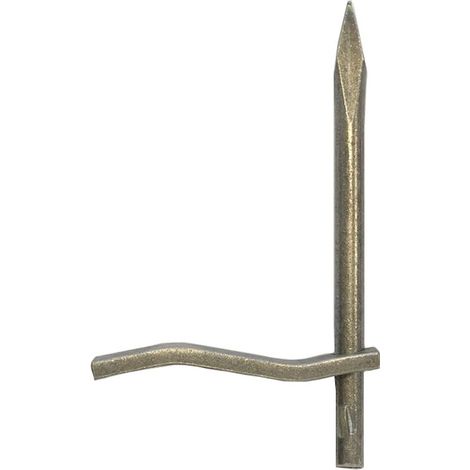 TECTOOL Crochet d’enduit - galvanisé - forgé - en vrac - 160 mm