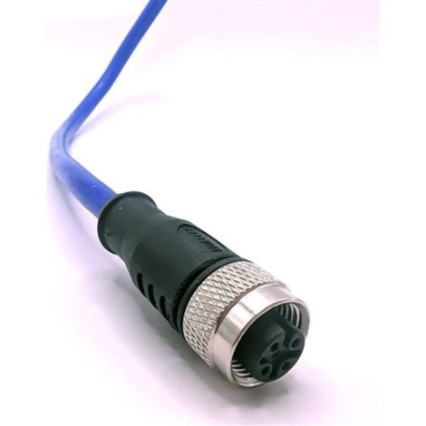 Mueller Electric C4C81M010 Sensor-/Aktor-Steckverbinder M12 Buchse, gerade 10 m Polzahl Sensoren: 4