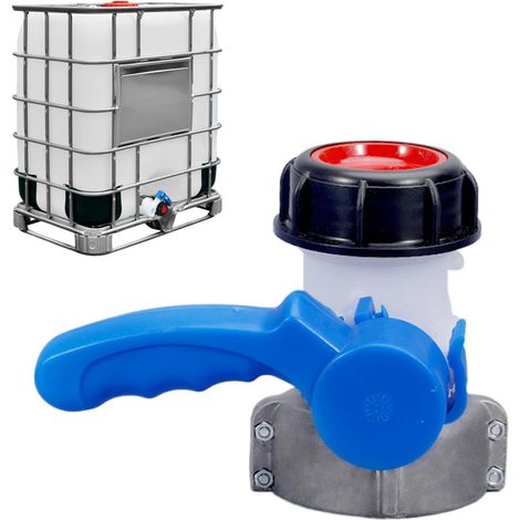 Vannes de tonnage IBC - Raccords filetés - Pièces de rechange étanches - DN50 75 mm (1/4)