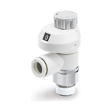 Commande de vitesse SMC AS-FS, R 1/8 Mâle ( Prix pour 1 )